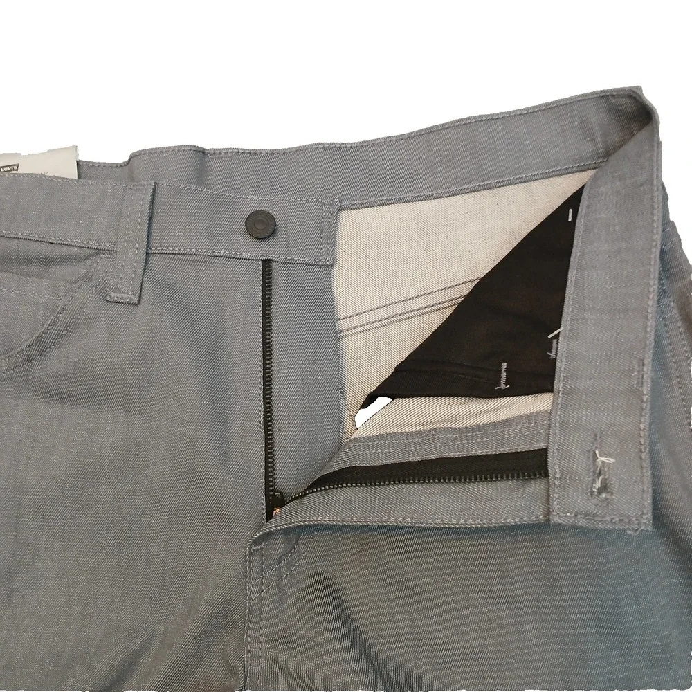 Vintage Levi's 562 Loose Straight Fit Line 8 Jeans Mens Denim Gray Size 34 x 32